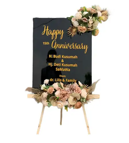 Papan Bunga Akrilik Sri Meranti